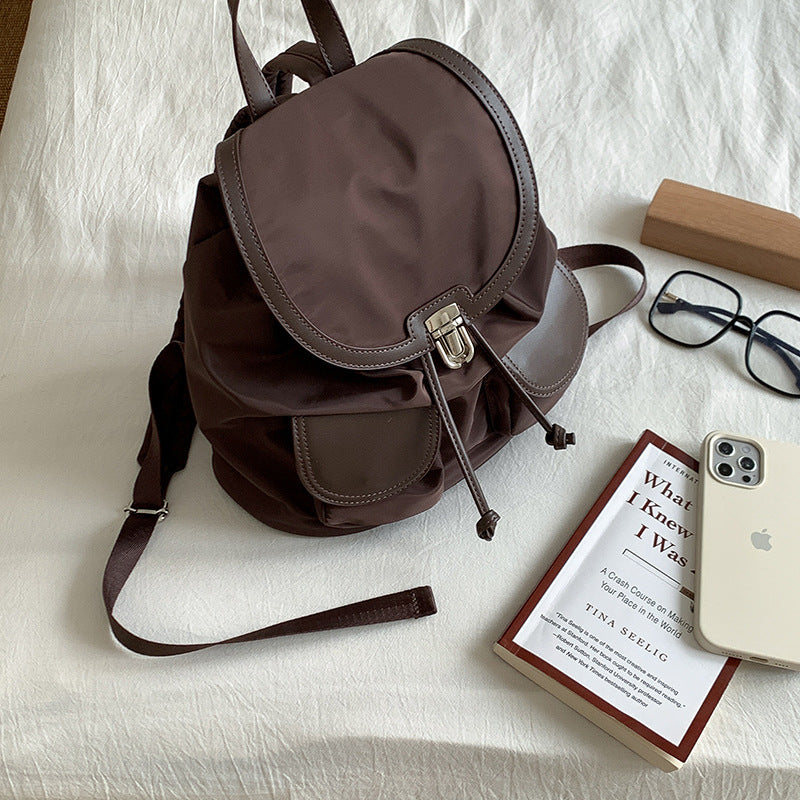 Women's Nylon Fashion Waterproof Leisure Versatile Backpacks
