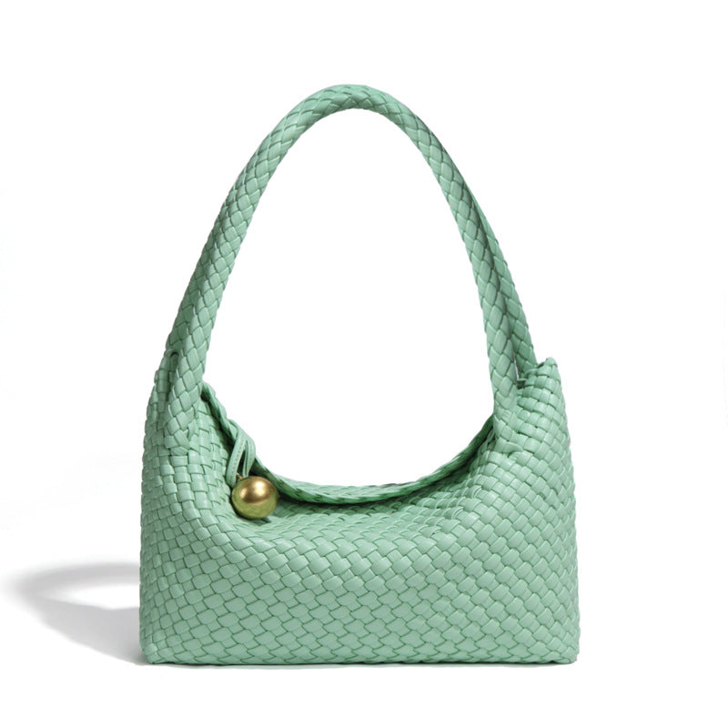 Capacity Commuter High-grade Woven Portable Soft Shoulder Bags