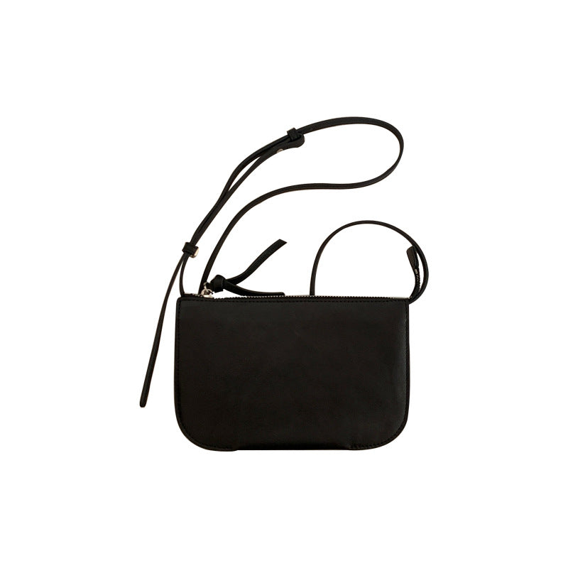 Women's Simple Envelope First Layer Cowhide Genuine Crossbody Bags