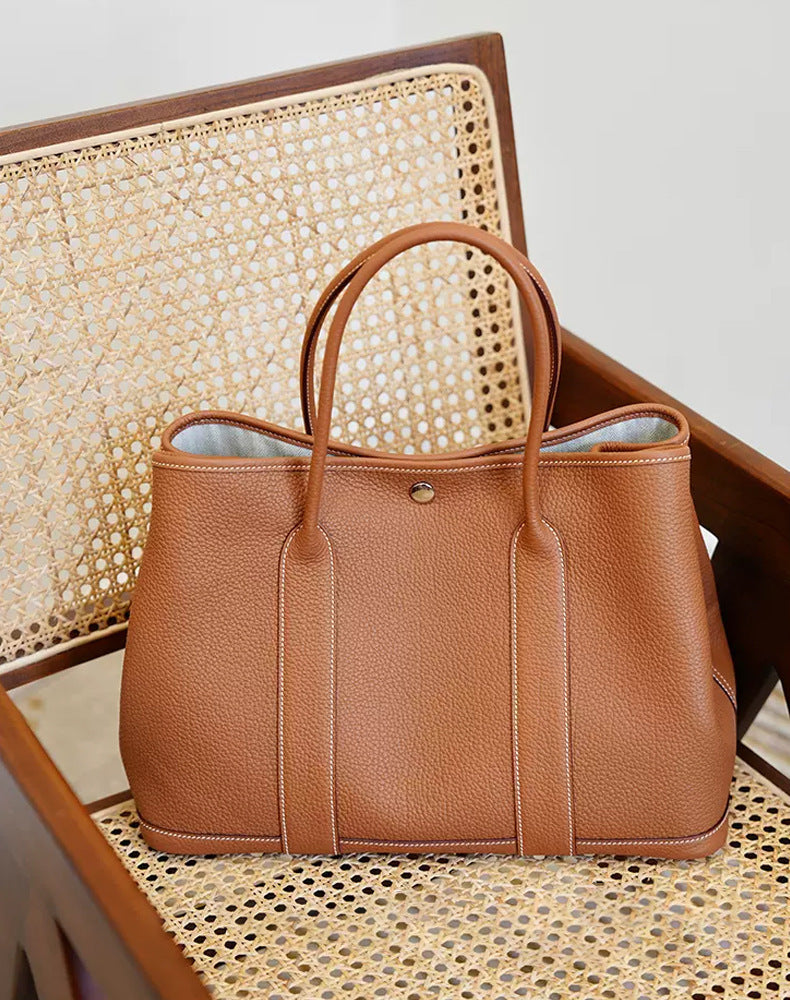 Women's Handmade Leather Portable Bridal Wedding Handbags
