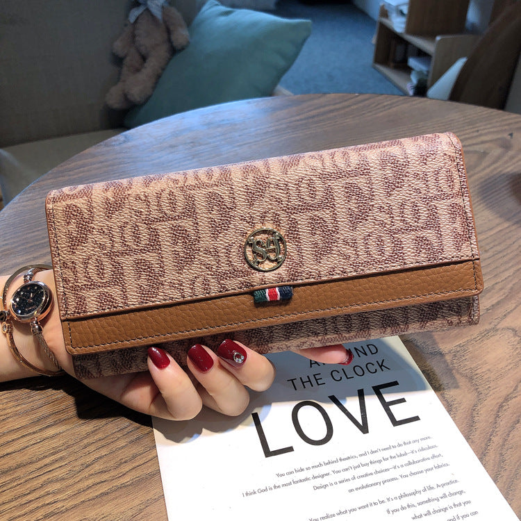 Women's Long Multiple Slots Large Capacity Ladies Wallets
