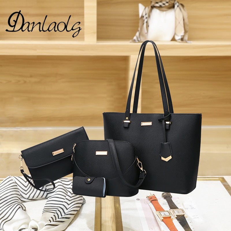 Women's Leather Versatile Large Capacity Commuter Simple Shoulder Bags