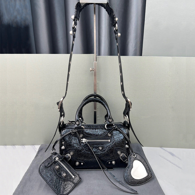 Women's High Quality Mini Super Fire Rivet Handbags