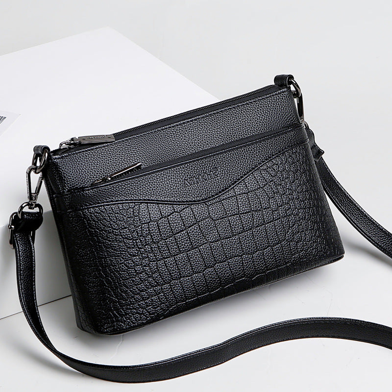 Pouch Female Crocodile Pattern Portable For Crossbody Bags