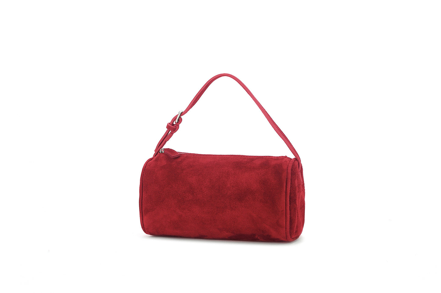 Round High Sense Mini Cowhide One Handbags
