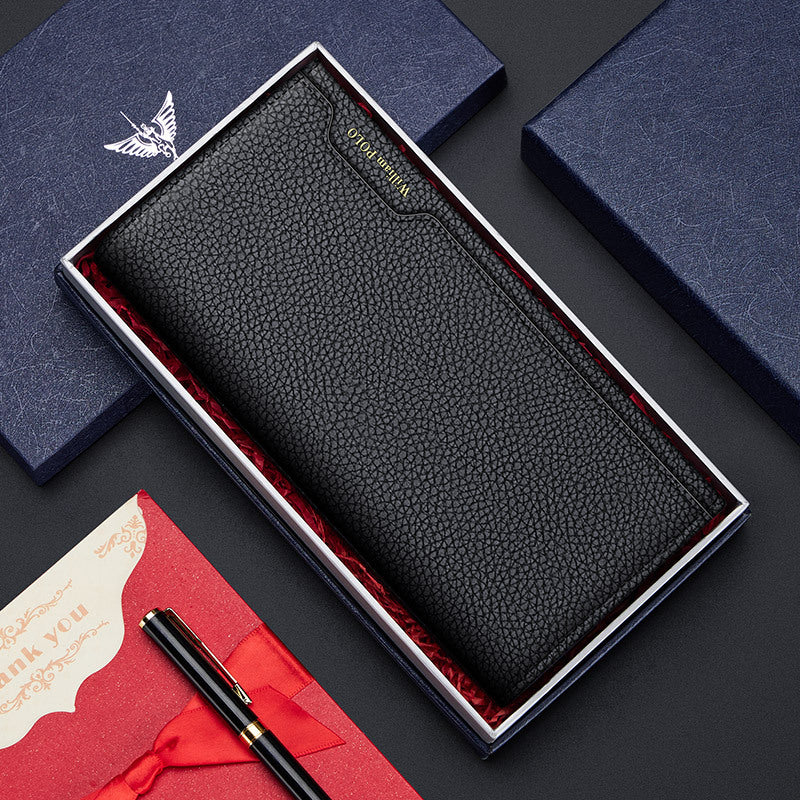 Men's Emperor Paul Long Genuine Leather Clutch Men's Wallets