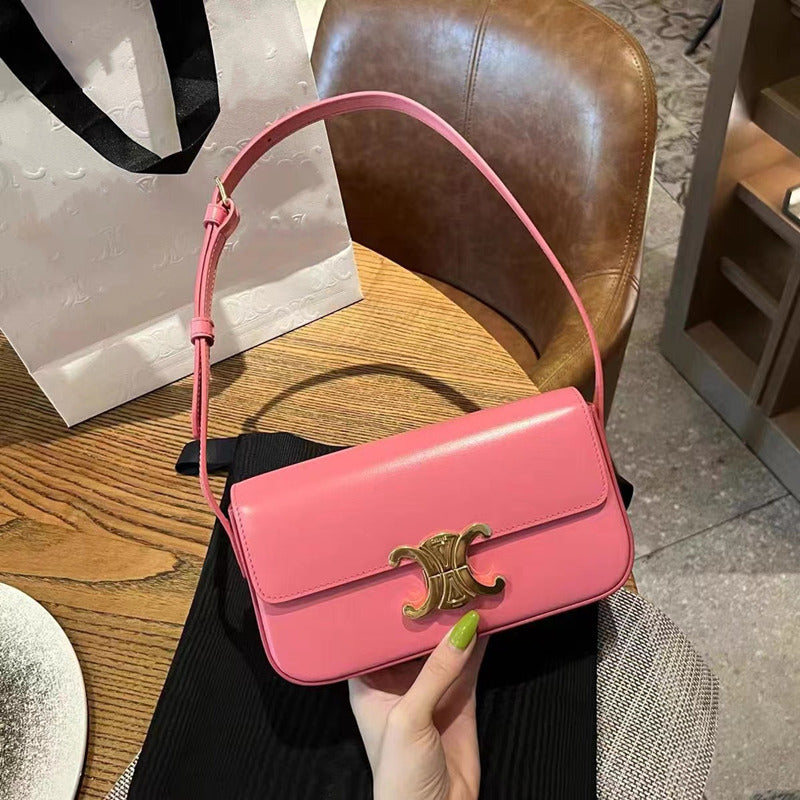 Presbyopic Underarm French Stick Female Retro Crossbody Bags