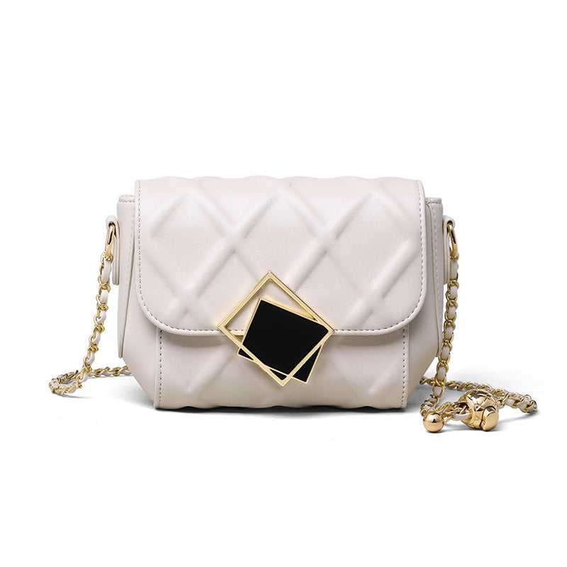 Women's Fashionable Genuine Leather High-grade Chain Crossbody Bags