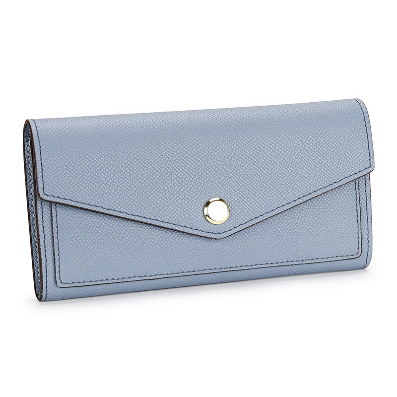 Women's Print Long Fashion Color Contrast Clutch Ladies Wallets
