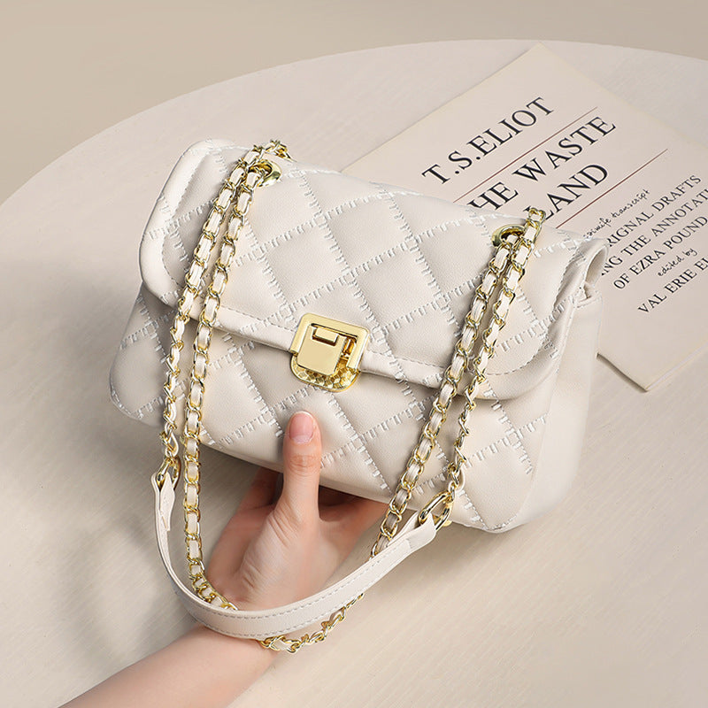 Women's Summer Genuine Leather High-grade Classic Style Crossbody Bags