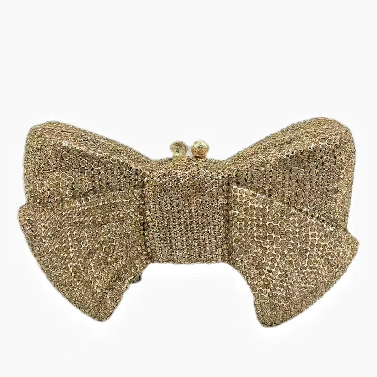Women's Strict Selection Bow Diamond Banquet Full Evening Bags