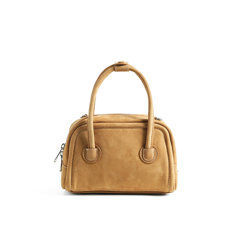 Design Pillow First Layer Cowhide High Handbags