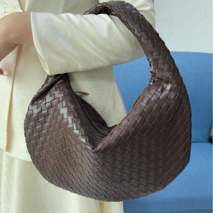 Women's Denim Woven Hand Holding One Underarm Handbags