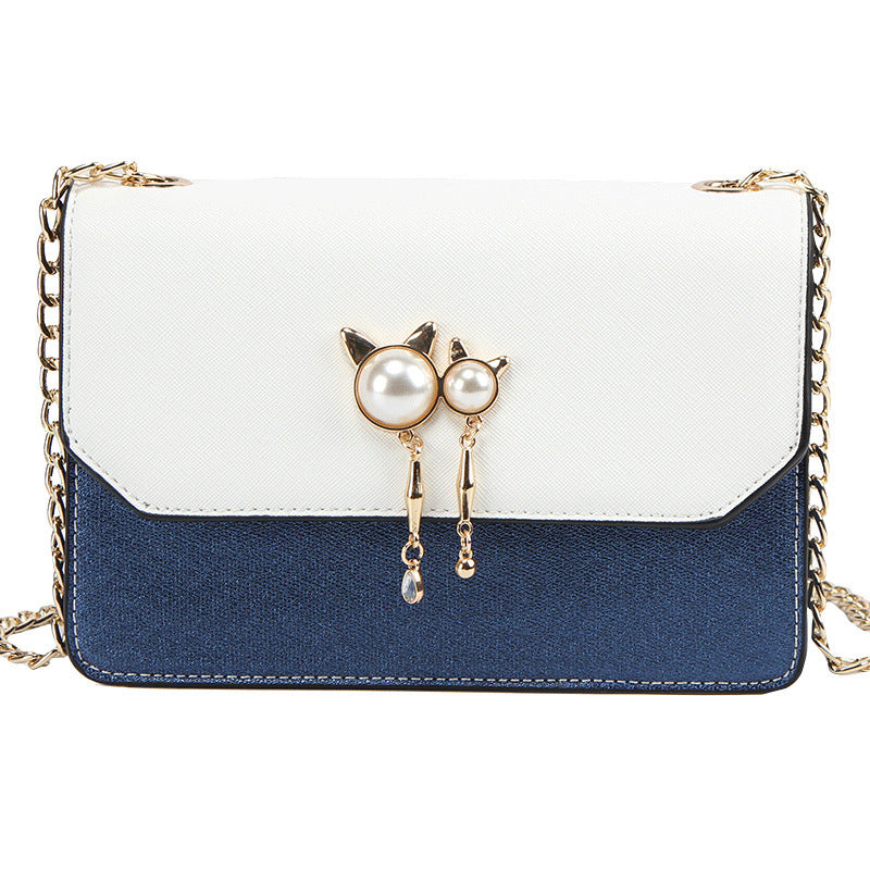 Women's Graceful Fashion Trendy Pearl Chain Bags