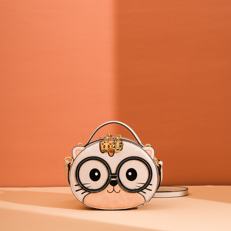 Cartoon Design Cat Style Street Trendy Bags
