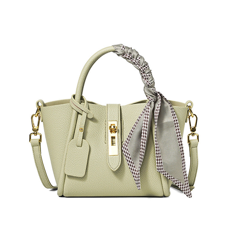 Women's High-grade Cowhide Genuine Leather Vegetable Basket Bags