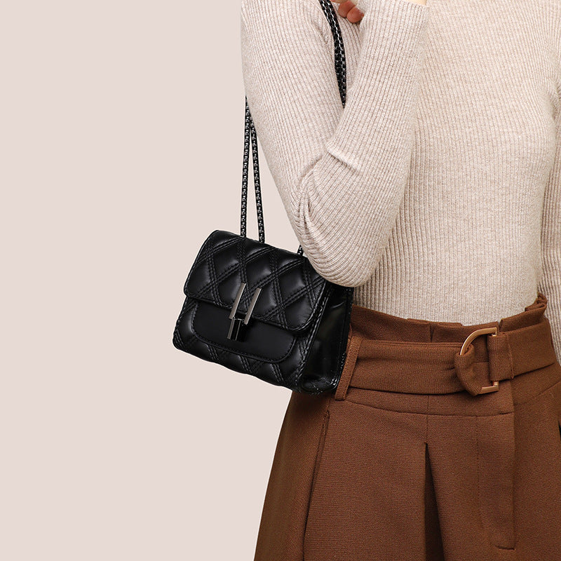 Women's Summer High-grade Leather Chain Mini Crossbody Bags