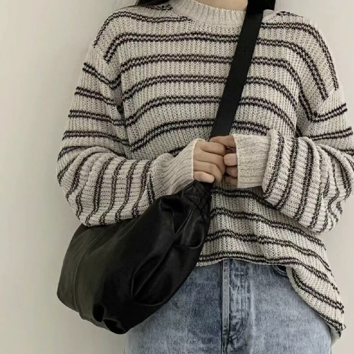 Women's Design Dumpling First Layer Leather Genuine Crossbody Bags
