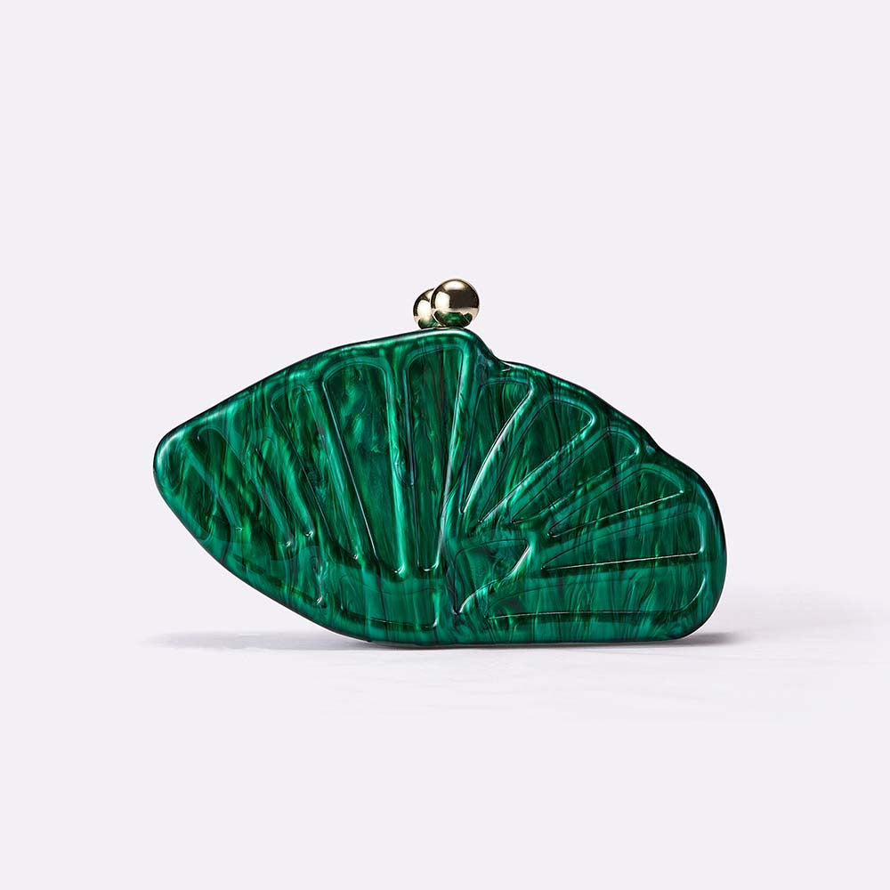 Women's Shell Fan-shaped Acrylic Fashion Wedding Dinner Evening Bags
