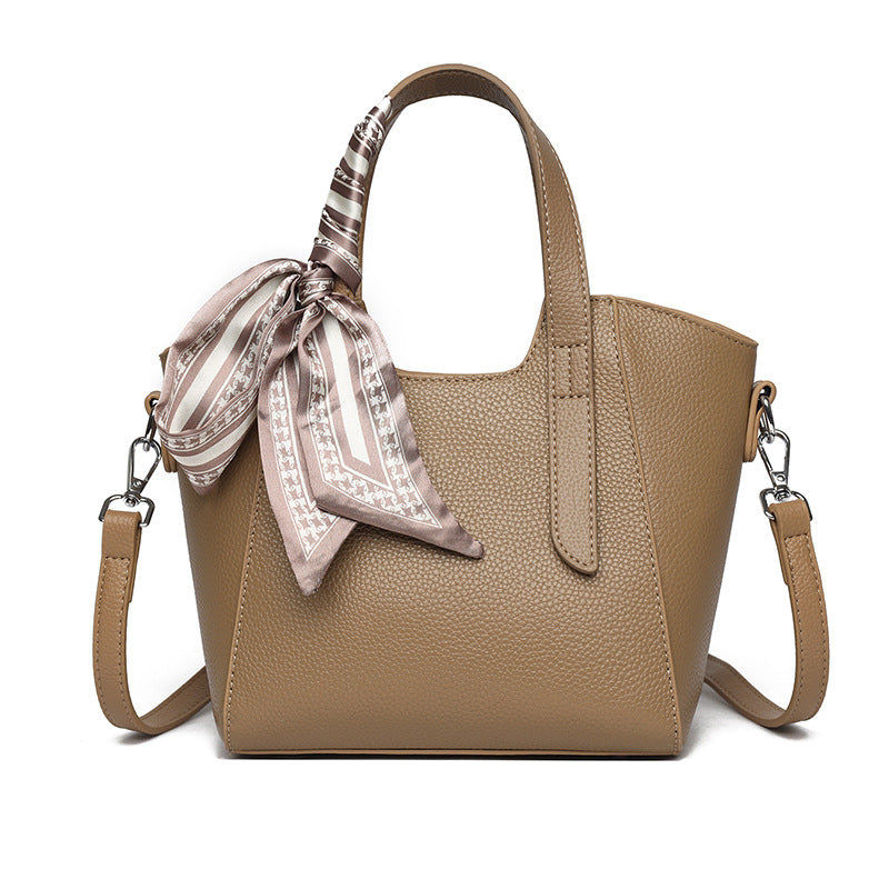 Women's Simple Portable Genuine Leather Light Crossbody Bags