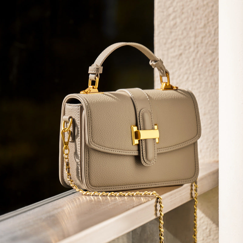 Women's Summer High-grade Portable Genuine Leather Shoulder Bags