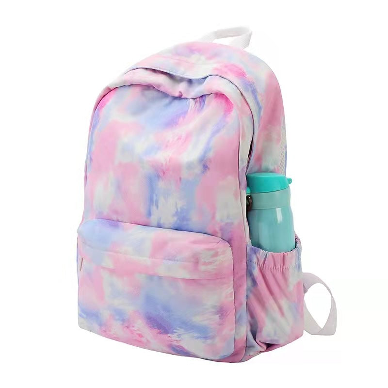 High Primary Gradient Printing Lunch Combination Backpacks
