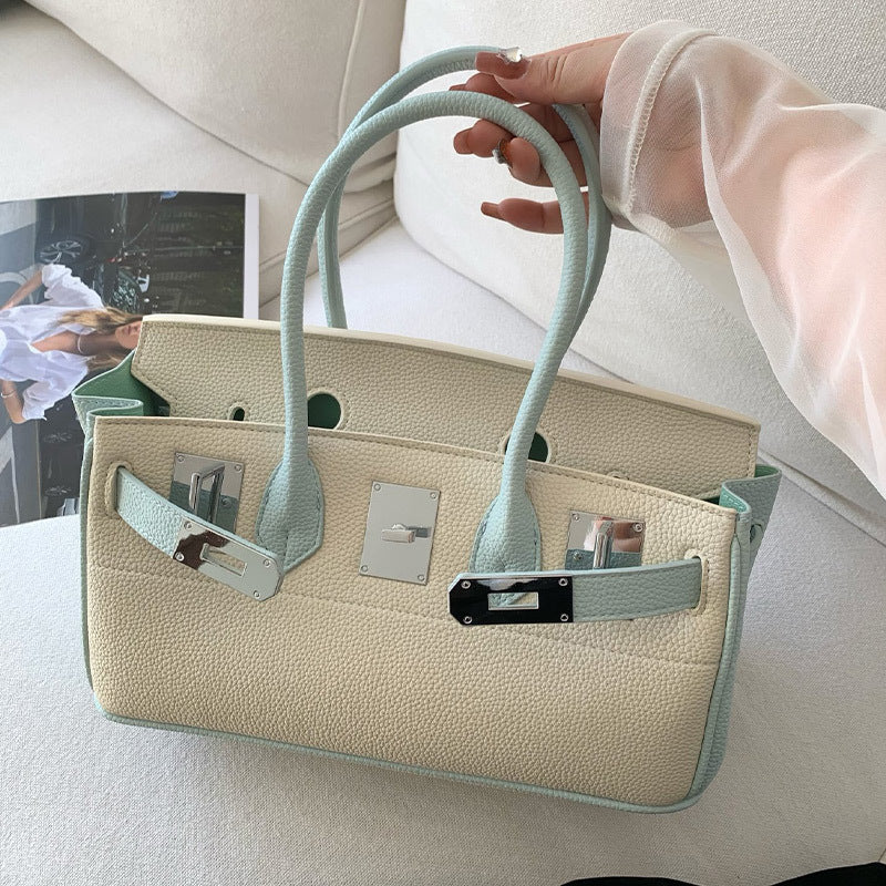 Women's Version French Underarm Large Capacity Fashion Twist Crossbody Bags