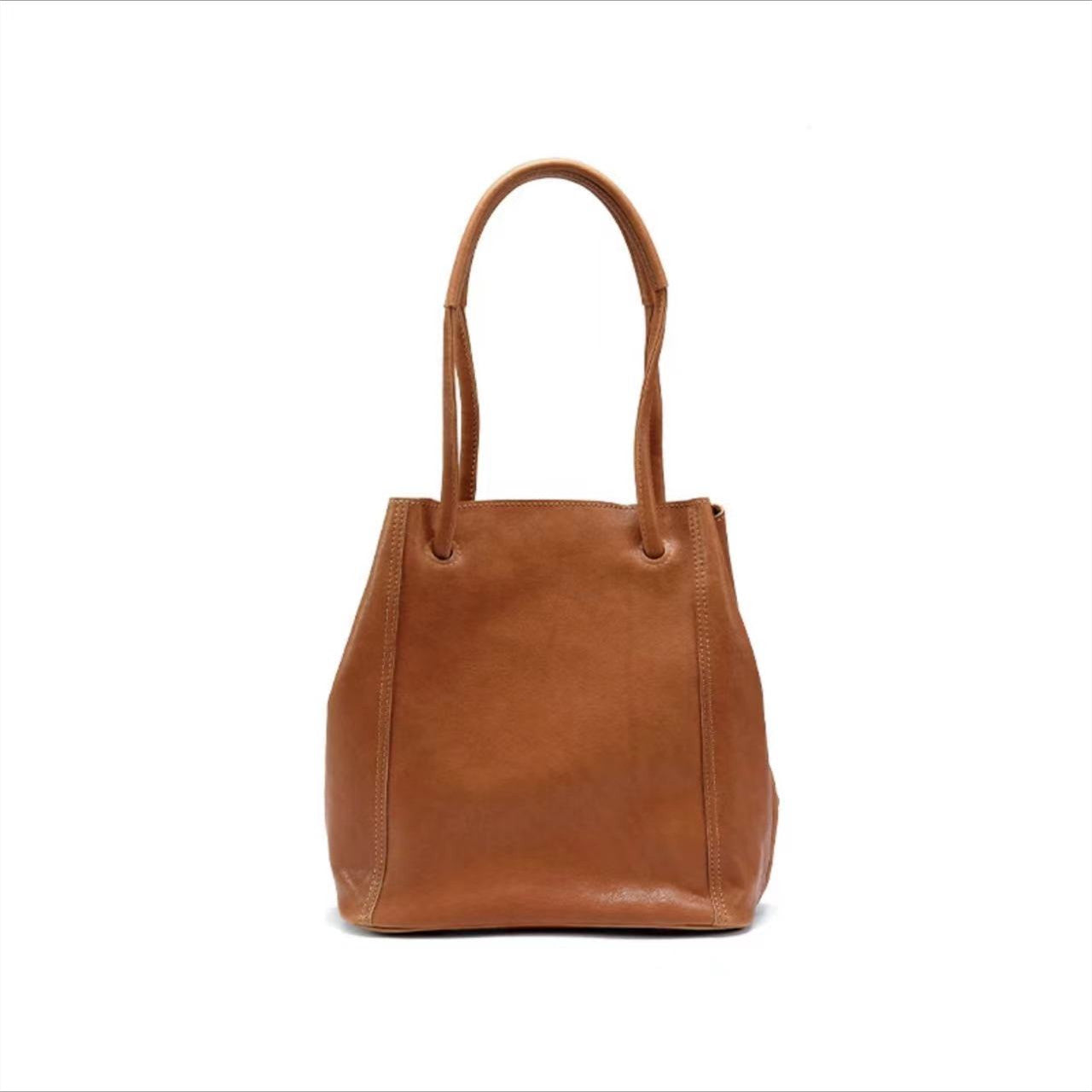 Women's Lazy Full Series Genuine Leather Large Bags