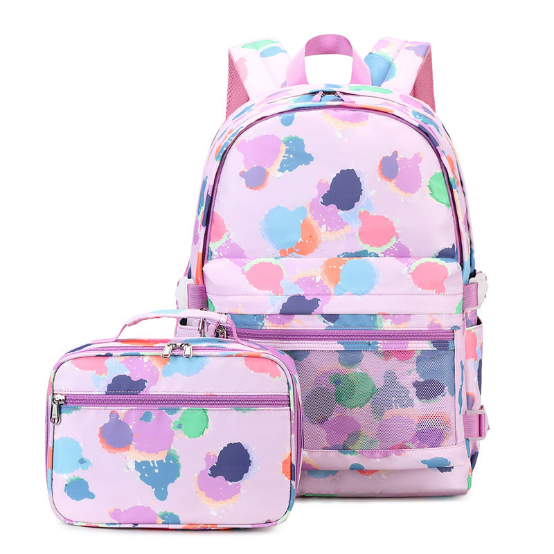 Wind Two-piece Sweet Lady High Printing Backpacks