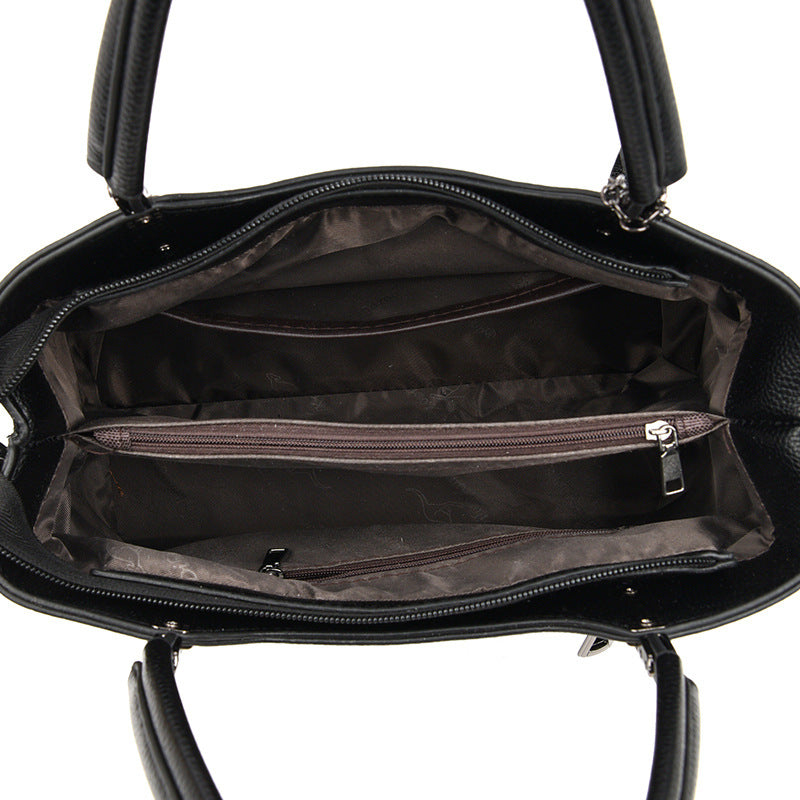 Women's Big Fashion Simple Trendy Large Capacity Shoulder Bags