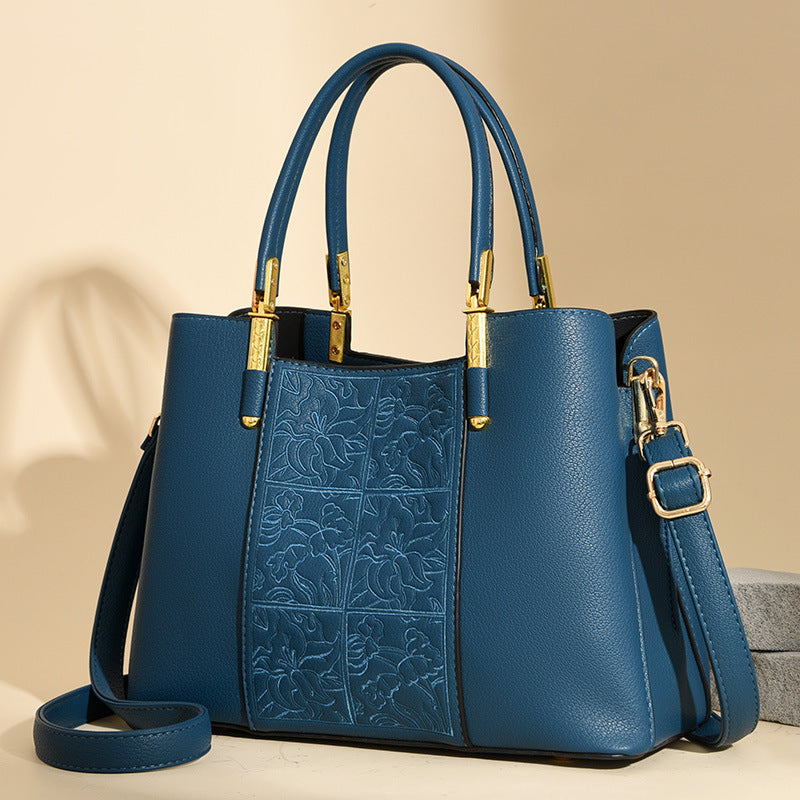 Women's Chinese Style Embroidery High Sense Mother Handbags