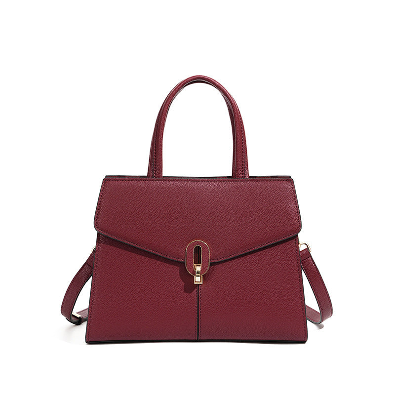 Women's Wedding Temperamental Mother Genuine Leather Light Handbags