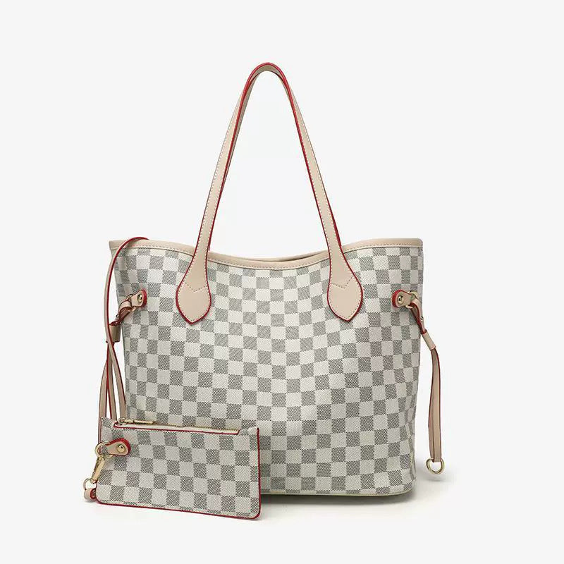 Women's Fashion Retro Large Capacity One Combination Handbags