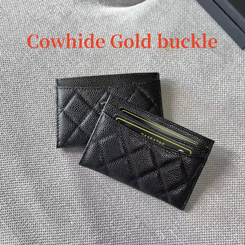 Women's Diamond Plaid Caviar Classic Style Strap Purses