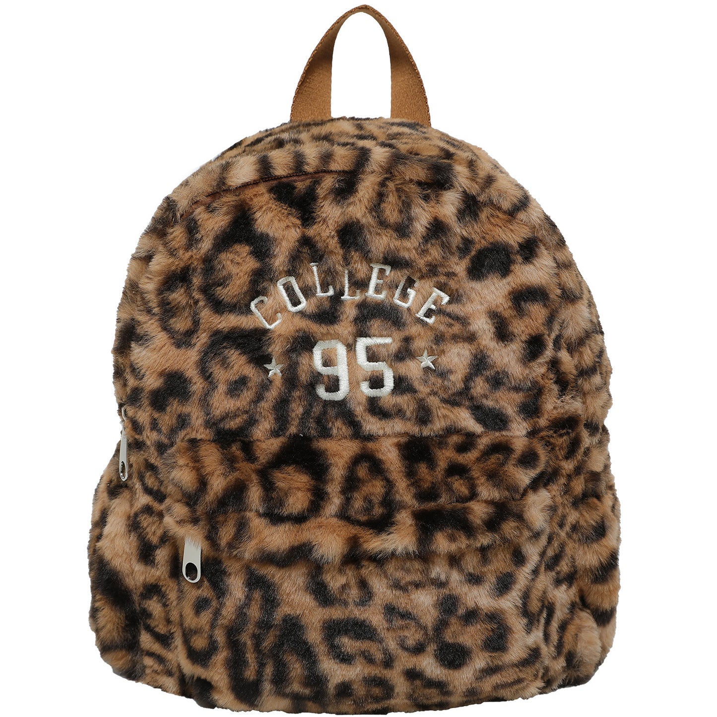 Classy Classic Leopard Print Atmosphere Plush Backpacks