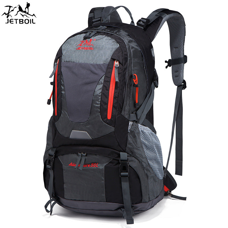 Men's Large Capacity Nylon Camping Hiking Gift Mountaineering Backpacks