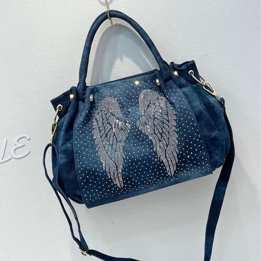 Women's Yi Li Trend Rhinestone Wings Fashion Crossbody Bags