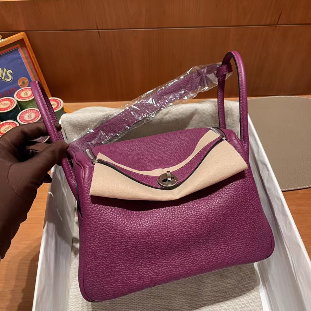 Women's Hand Sewing Wax Line Lindi Doctor Crossbody Bags