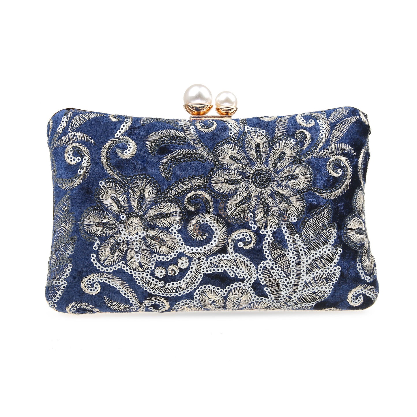 Women's Sequin Retro Banquet Clutch Dinner Compartment Evening Bags