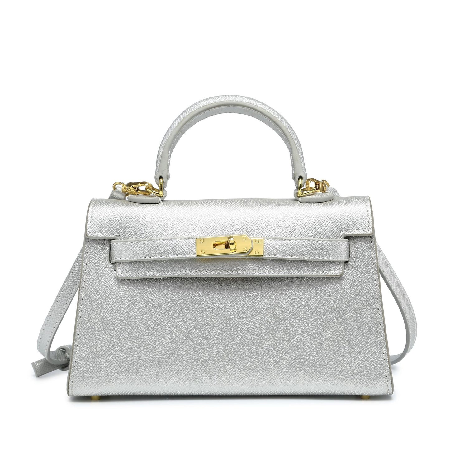 Second Generation Kelly Elephant Gray Advanced Shoulder Bags