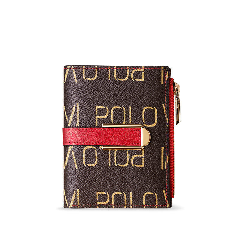 Women's Fashion Elegant Emperor Paul Short Ladies Wallets