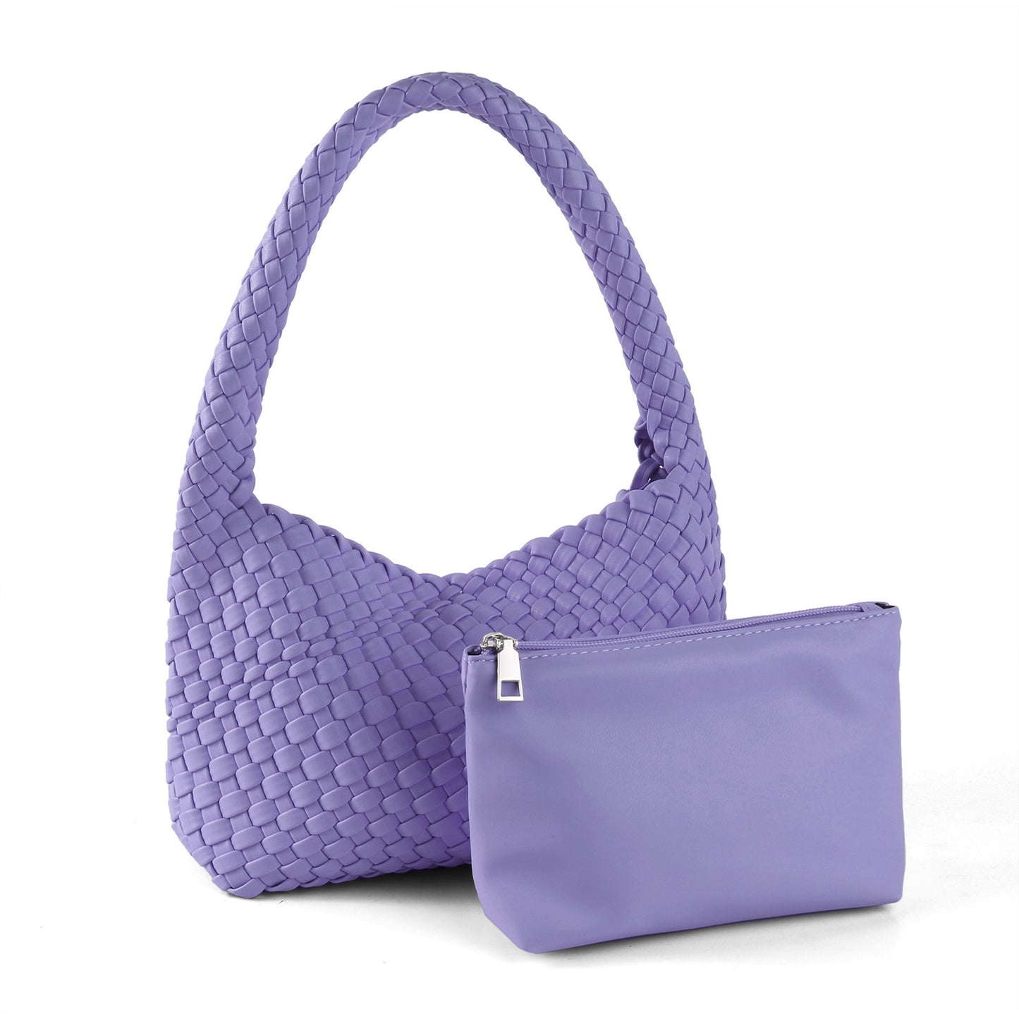 Women's Handmade Woven Lunch Box High-grade Underarm Armpit Bags