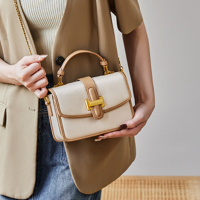 Women's Summer High-grade Portable Genuine Leather Shoulder Bags