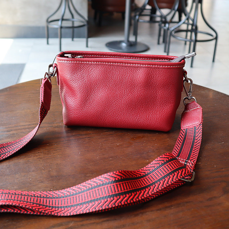 Women's Soft Retro Trendy First Layer Cow Crossbody Bags