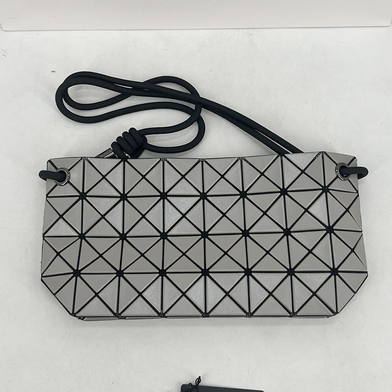 Women's Original Geometric Rhombus Drawstring Fashion Portable Shoulder Bags