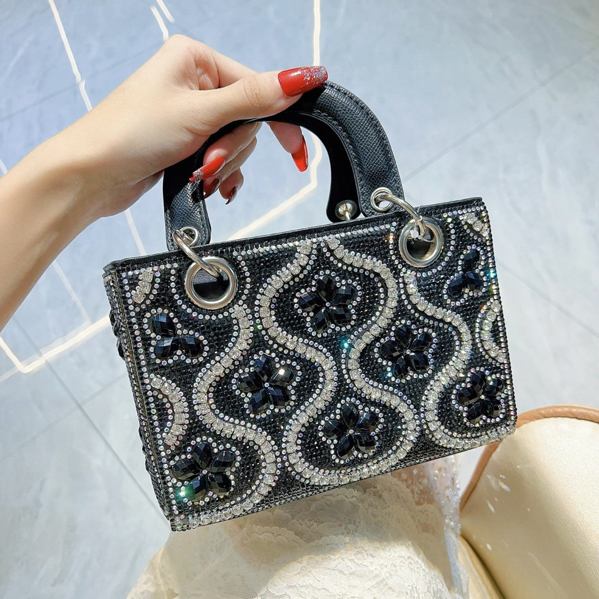 Women's Light Luxury Carrying Dinner High Texture Evening Bags