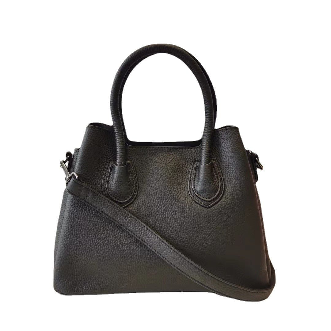 Women's Top Layer Cowhide Leather Fashion Trend Crossbody Bags