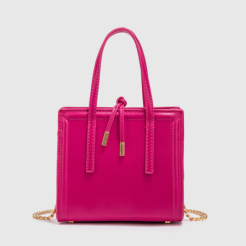 Fashion Urban Niche Portable Green Chain Crossbody Bags