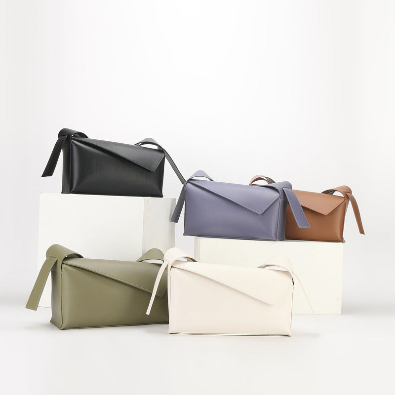 Women's Genuine Leather Niche Classic Box Simple Fashion Shoulder Bags