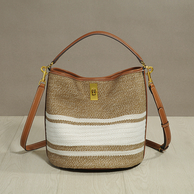 Charming Genuine Leather Large Capacity Mother Crossbody Bags